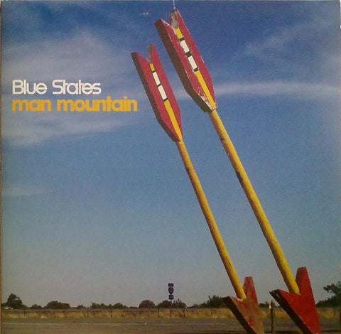 BLUE STATES-MAN MOUNTAIN 2LP  VG COVER VG+