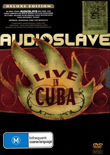 AUDIOSLAVE-LIVE IN CUBA CD+ DVD NM