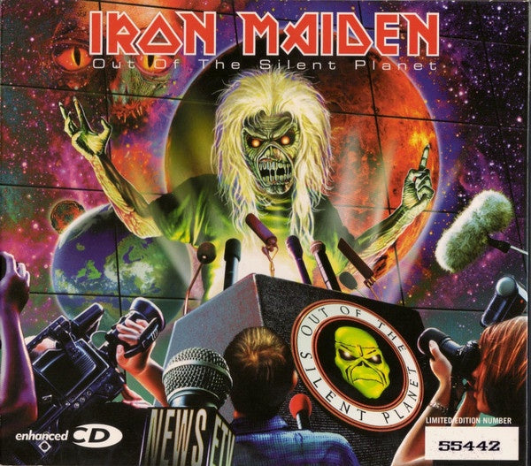 IRON MAIDEN- OUT OF THE SILENT PLANET CDEP NM