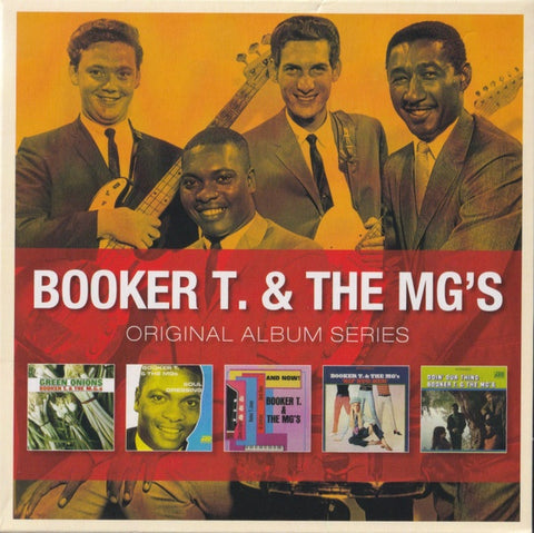 BOOKER T. & THE MG'S-ORIGINAL ALBUM SERIES 4CD NM