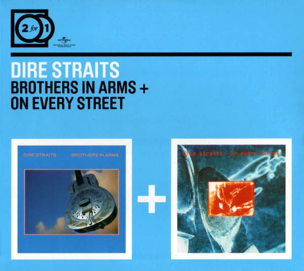 DIRE STRAITS-BROTHERS IN ARMS/ON EVERY STREET 2CD VG