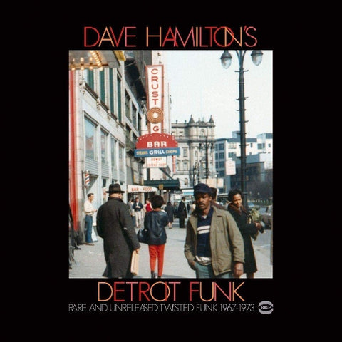 DAVE HAMILTON'S DETROIT FUNK- VARIOUS ARTISTS CD VG+