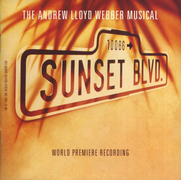 SUNSET BOULEVARD- THE MUSICAL ANDREW LLOYD WEBBER 2CD VG+