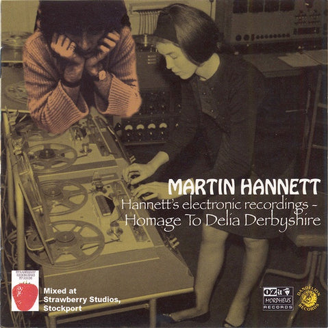 HANNETT MARTIN-HOMAGE TO DELIA DERBYSHIRE CD NM