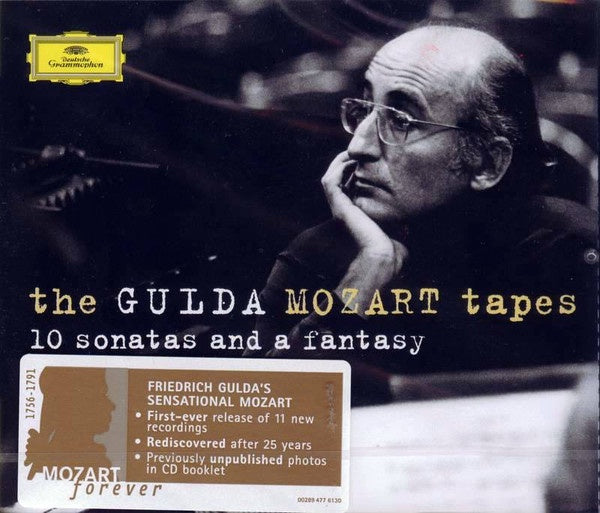 GULDA MOZART TAPES THE-10 SONATAS & A FANTASY 3CD VG