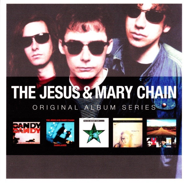 JESUS & THE MARY CHAIN THE-ORIGINAL ALBUM SERIES 5CD VG