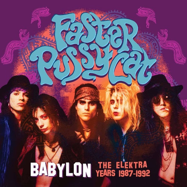 FASTER PUSSYCAT-BABYLON 4CD BOX SET VG+