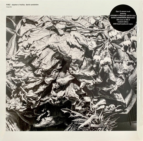 FIRE! STEPHEN O'MALLEY, DAVID SANSTRÖM-REQUIЕ̄S 12" EP NM COVER NM