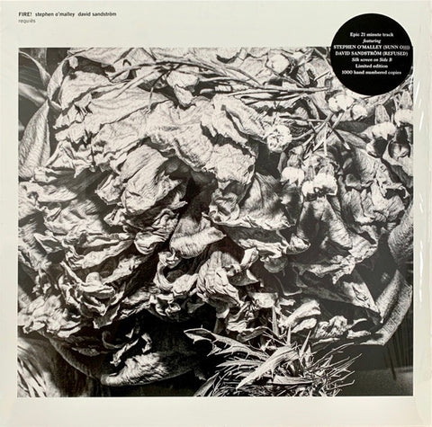 FIRE! STEPHEN O'MALLEY, DAVID SANSTRÖM-REQUIЕ̄S 12" EP NM COVER NM