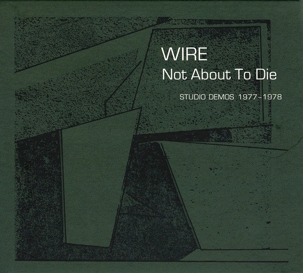 WIRE-NOT ABOUT TO DIE CD VG+