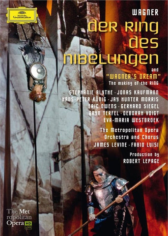 WAGNER- DER RING DES NIBELUNGEN COMPLETE RING CYCLE 5BLURAY VG+