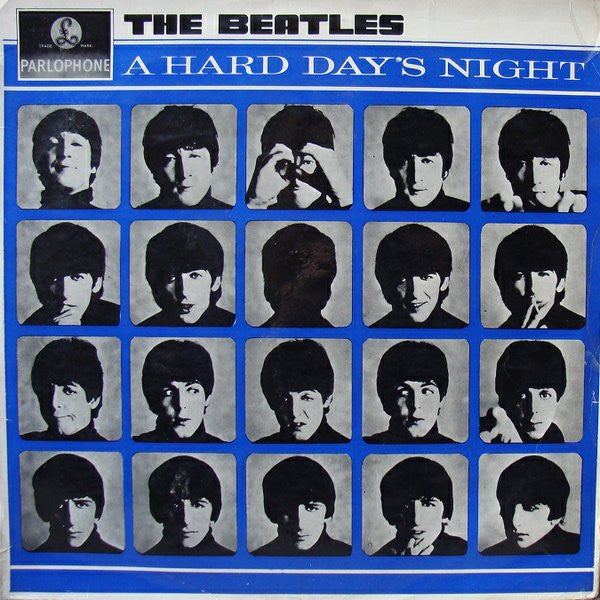 BEATLES THE-A HARD DAY'S NIGHT MONO LP VG COVER G