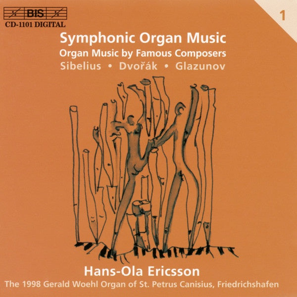 ERICSSON HANS-OLA-SYMPHONIC ORGAN MUSIC VOL. 1 CD NM