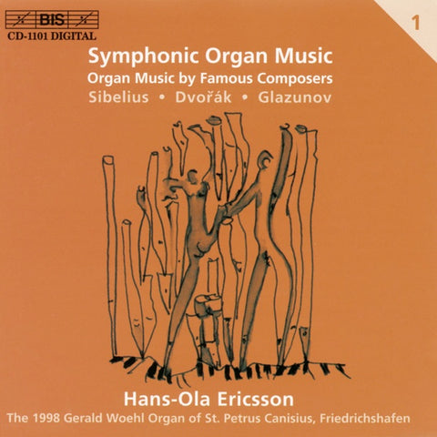 ERICSSON HANS-OLA-SYMPHONIC ORGAN MUSIC VOL. 1 CD NM