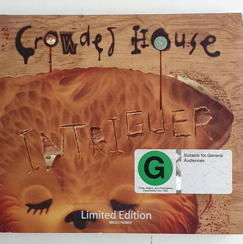 CROWDED HOUSE- INTRIGUER CD/DVD NM