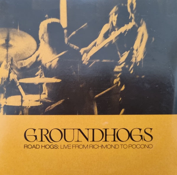 GROUNDHOGS-ROAD HOGS: LIVE FROM RICHMOND TO POCONO 3LP EX COVER VG+