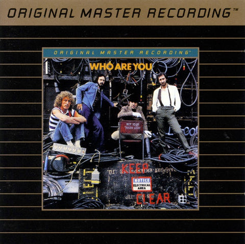 WHO THE- WHO ARE YOU MFSL GOLD CD NM