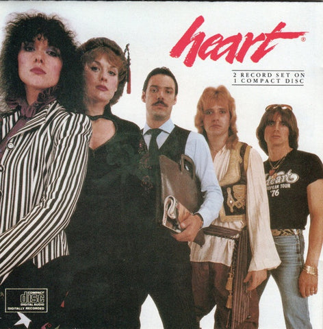 HEART-GREATEST HITS/ LIVE CD VG+