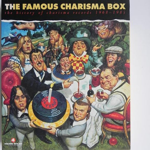 FAMOUS CHARISMA BOX THE - VARIOUS ARTISTS 4CD NM