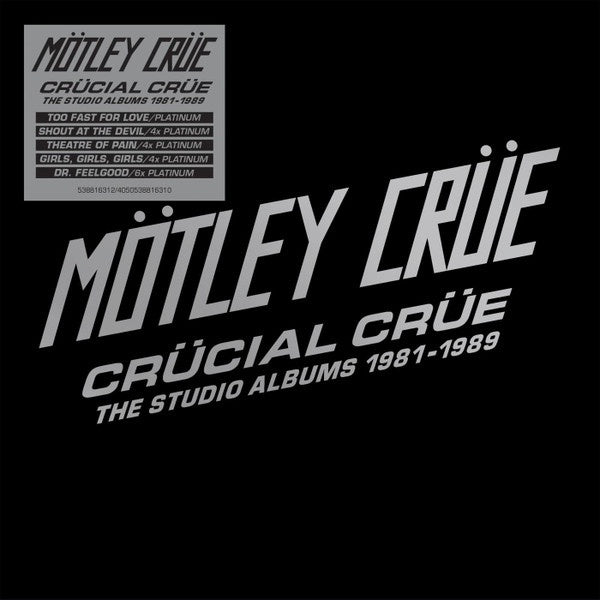 MOTLEY CRUE-CRUCIAL CRUE 5CD BOX SET VG+