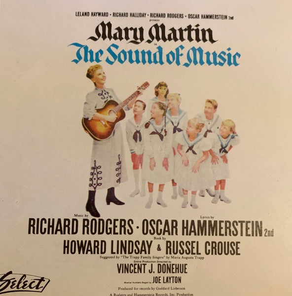 SOUND OF MUSIC THE- ORIGINAL CAST CD VG+