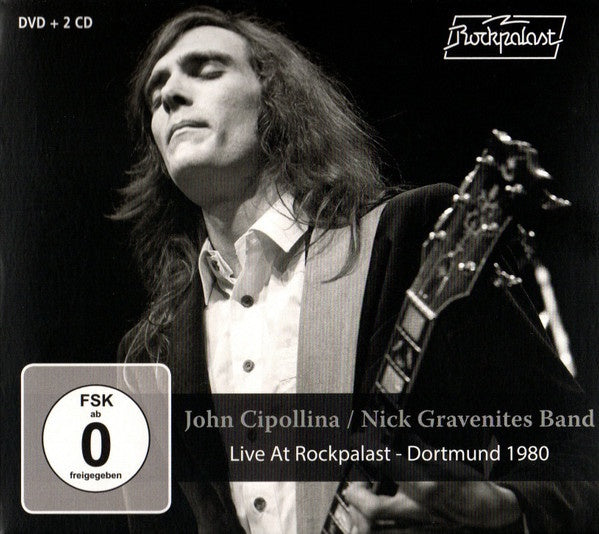 CIPOLLINA JOHN AND NICK GRAVENITES BAND- LIVE AT ROCKPALAST 1980 2CD/DVD VG+