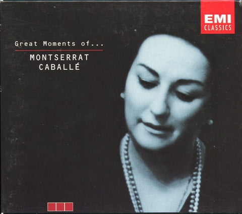 CABALLE MONSERRAT- GREAT MOMENTS OF VOL.1 CD VG+