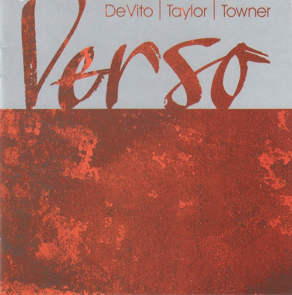 DE VITO TAYLOR TOWNER- VERSO CD NM