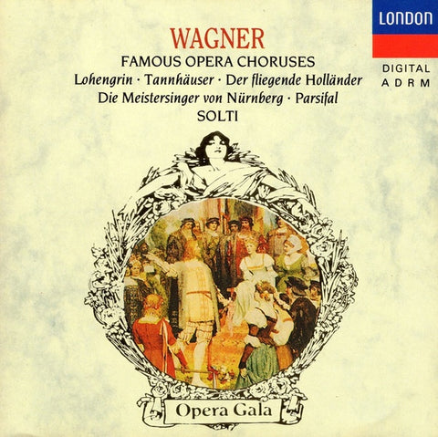 WAGNER- FAMOUS OPERA CHORUSES SOLTI- CD VG