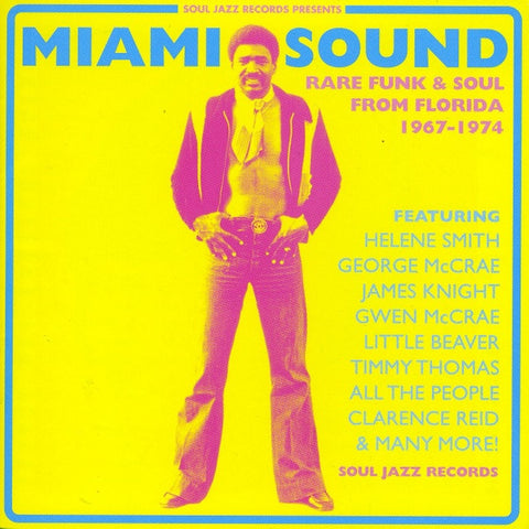 MIAMI SOUND RARE FUNK AND SOUL FROM FLORIDA 1967-74 VARIOUS ARTISTS CD VG+