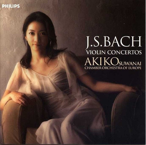 BACH JS- VIOLIN CONCERTOS SUWANAI CD VG