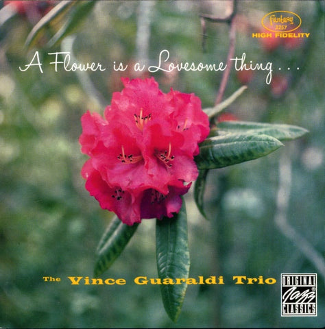GUARALDI VINCE TRIO- A FLOWER IS A LOVESOME THING CD VG+