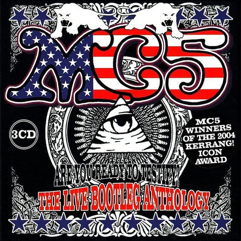 MC5- ARE YOU READY TO TESTIFY? LIVE ANTHOLOGY 3CD VG