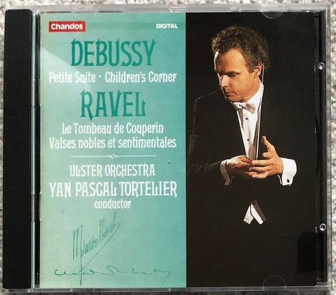 DEBUSSY- PETITE SUITE AND RAVEL TORTELIER CD VG+