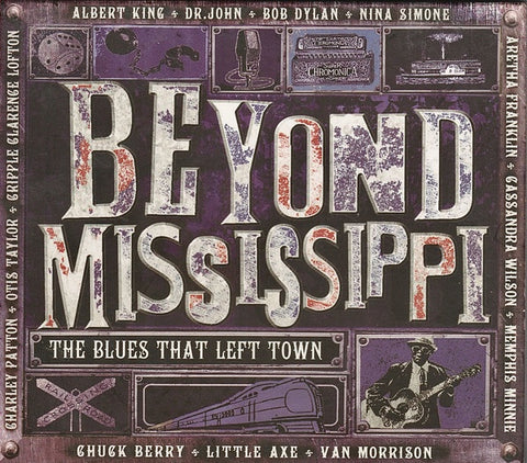 BEYOND MISSISSIPPI- VARIOUS ARTISTS 2CD VG+