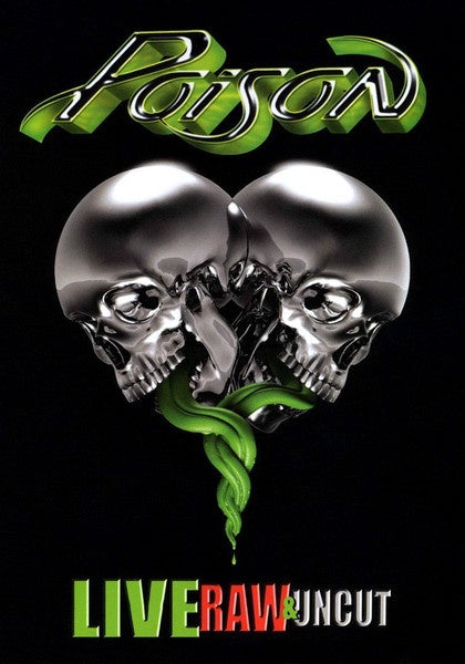 POISON- LIVE RAW AND UNCUT DVD AND CD NM