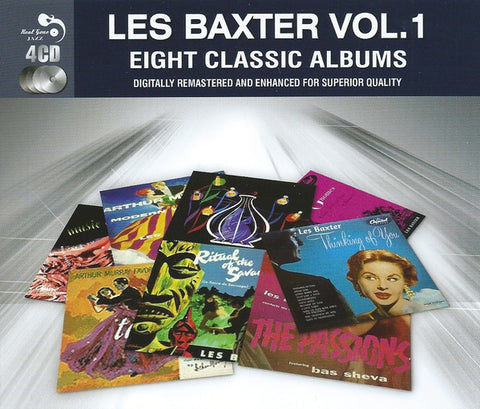 BAXTER LES- EIGHT CLASSIC ALBUMS 4CD NM