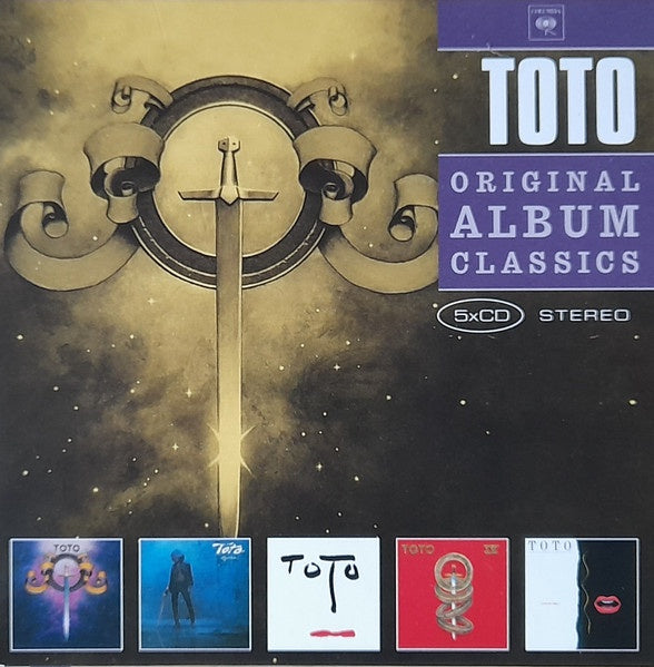 TOTO-ORIGINAL ALBUM CLASSICS 5CD VG+