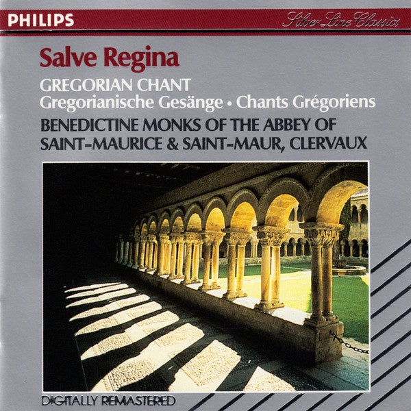 SALVE REGINA- GREGORIAN CHANT CD VG+