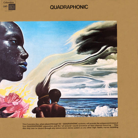 DAVIS MILES-BITCHES BREW QUADRAPHONIC 2LP VG+ COVER VG