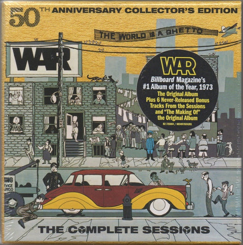 WAR- THE WORLD IS A GHETTO 4CD NM