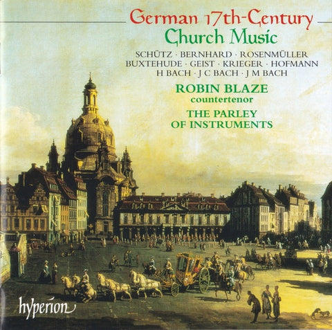 GERMAN 17TH CENTURY CHURCH MUSIC- PARLEY OF INSTRUMENTS CD NM