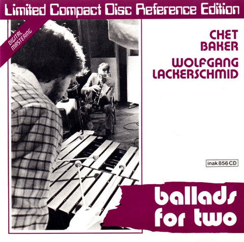 BAKER CHET AND WOLFGANG LACKERSCHMID- BALLADS FOR TWO CD VG