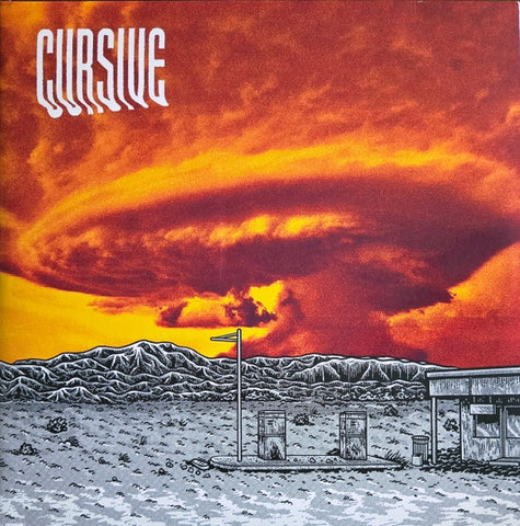 CURSIVE-DEVOURER BLACK/OXBLOOD VINYL 2LP VG+ COVER VG + DVD NM