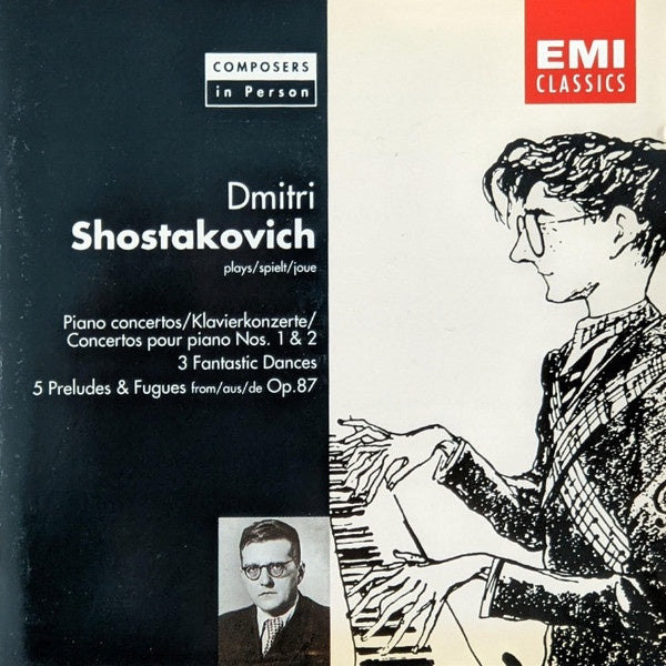 SHOSTAKOVICH- COMPOSERS IN PERSON CD VG