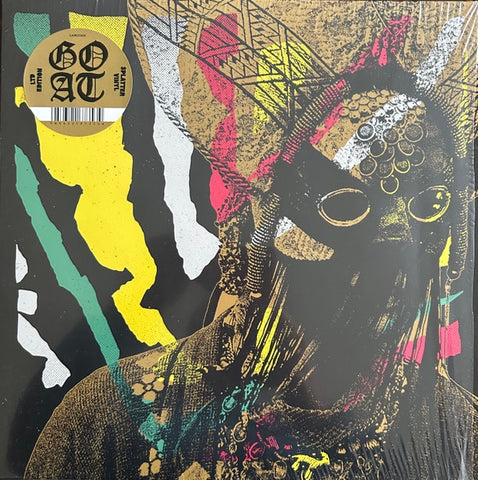 GOAT-GOAT CLEAR/ PINK SPLATTER VINYL LP NM COVER EX