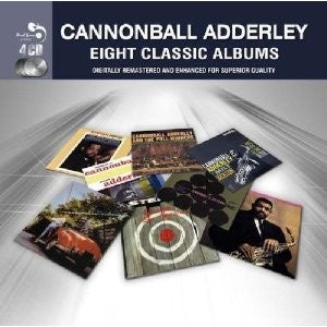 ADDERLEY CANNONBALL- EIGHT CLASSIC ALBUMS 4CD VG