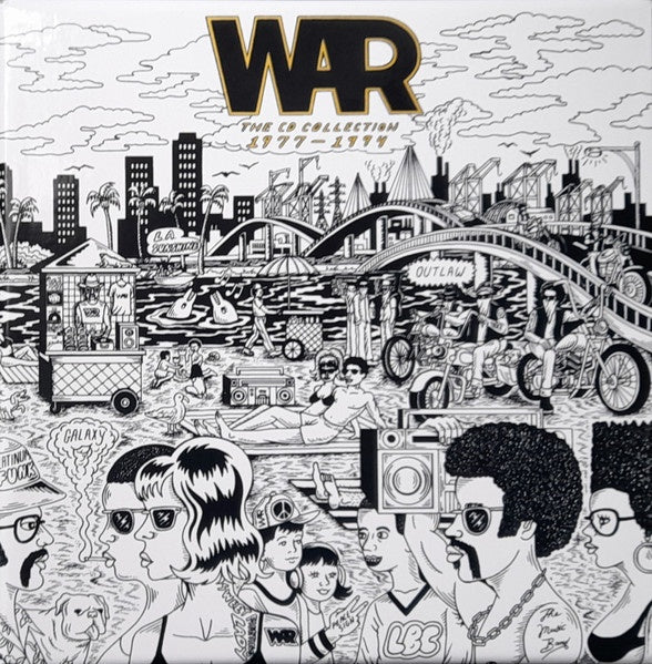WAR- CD COLLECTION 1977-1994 5CD NM
