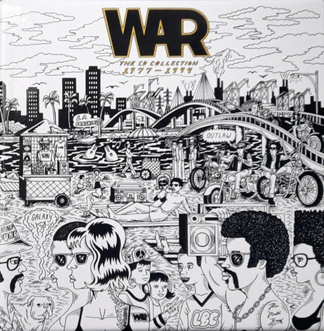 WAR- CD COLLECTION 1977-1994 5CD NM