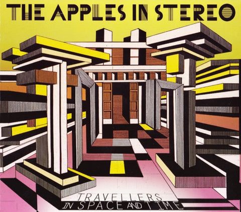 APPLES IN STEREO THE- TRAVELLERS IN SPACE AND TIME CD VG+